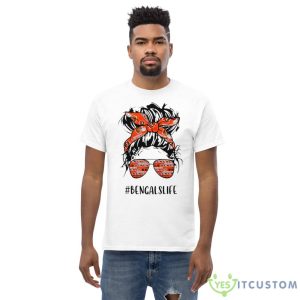 Messy Bun Cincinnati Bengal #Bengalslife shirt 9 Messy Bun Cincinnati Bengal #Bengalslife shirt - Men’s Classic Tee Gildan 5000