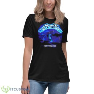 Mgmt Electric Feel Shirt 11 Mgmt Electric Feel Shirt - Women's Relaxed Short Sleeve Jersey Tee