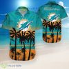 Miami Dolphins Coconut Pattern Hawaiian Shirt Product Photo 1