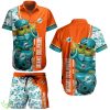 Miami Dolphins Football NFL Baby Yoda Hawaiian Shirt And Short New Collection Summer Product Photo 1