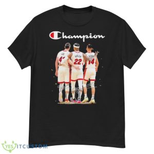 Miami Heat Love Butler And Herro Champions 2023 Signatures Shirt - G500 Men’s Classic T-Shirt