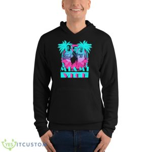 Miami Heat Miami Vice Shirt 9 Miami Heat Miami Vice Shirt - Unisex Fleece Pullover Hoodie
