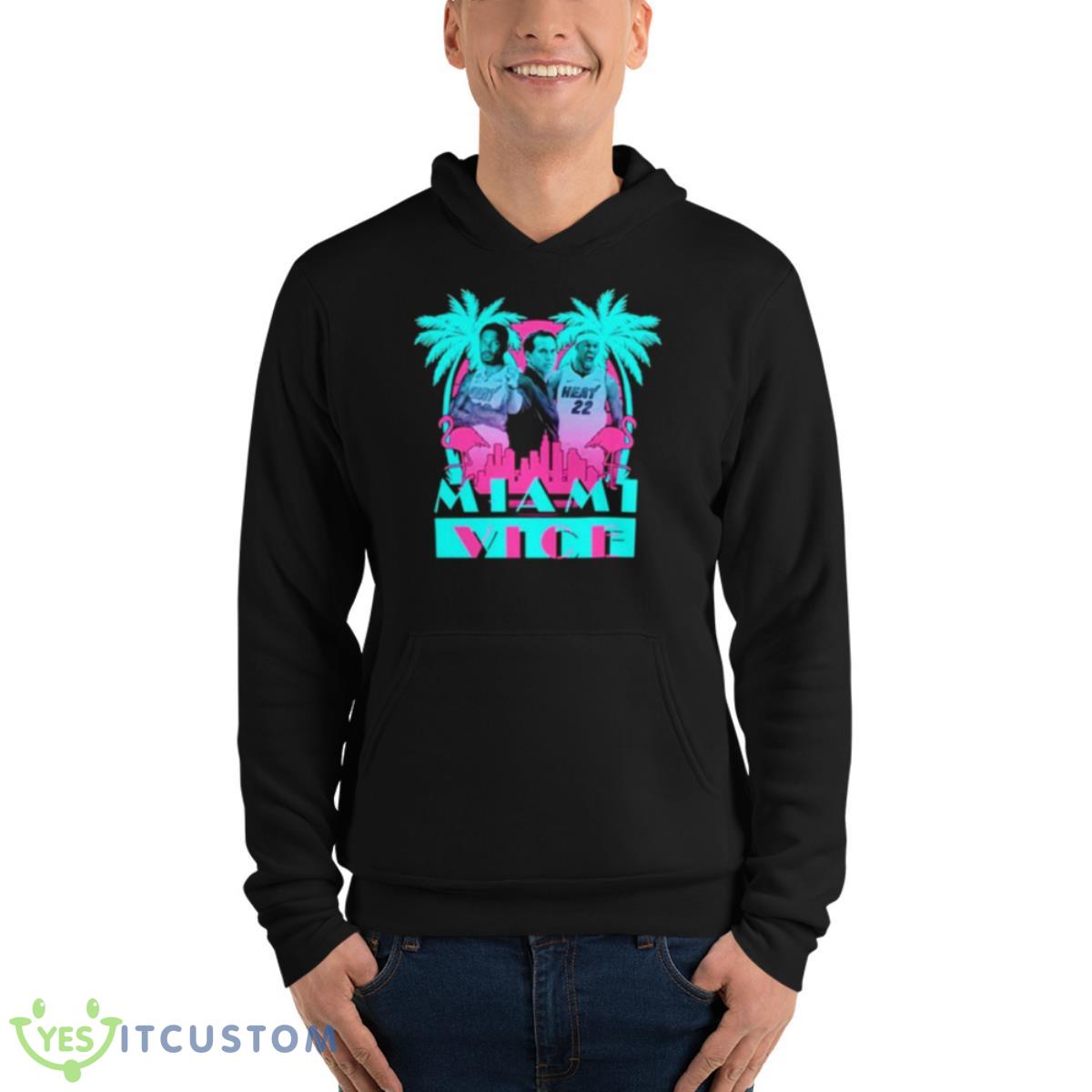 Miami Heat Miami Vice Shirt 4 Miami Heat Miami Vice Shirt - Unisex Fleece Pullover Hoodie