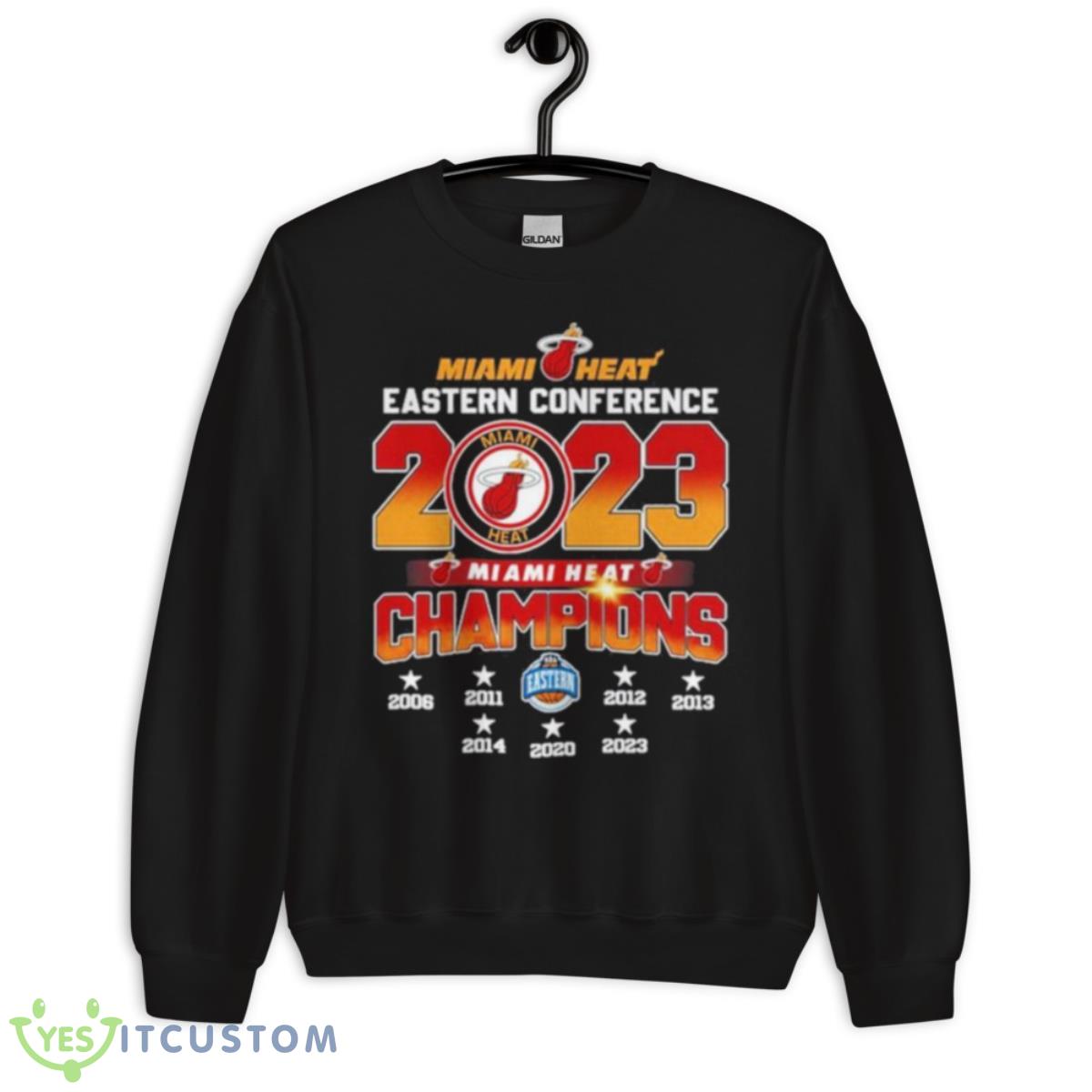 Miami Heat NHL 2023 Eastern Conference Champions Shirt 13 Miami Heat NHL 2023 Eastern Conference Champions Shirt - Unisex Crewneck Sweatshirt