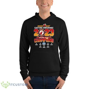 Miami Heat NHL 2023 Eastern Conference Champions Shirt 9 Miami Heat NHL 2023 Eastern Conference Champions Shirt - Unisex Fleece Pullover Hoodie
