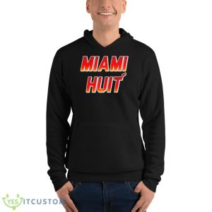 Miami Huit Shirt 9 Miami Huit Shirt - Unisex Fleece Pullover Hoodie