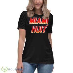 Miami Huit Shirt 11 Miami Huit Shirt - Women's Relaxed Short Sleeve Jersey Tee