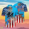 Miami Marlins MLB Hawaiian Shirt 4th Of July Independence Day Ideal Gift For Men And Women Fans Product Photo 1
