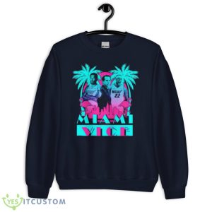 Miami Vice Erik Spoelstra Jimmy Butler Udonis Haslem Shirt - Unisex Crewneck Sweatshirt-1