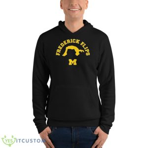 Michigan Gymnastics Frederick Flips Shirt - Unisex Fleece Pullover Hoodie