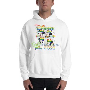 Mickey Minnie Mouse Pride Lgbt Graphics Shirt 6 Mickey Minnie Mouse Pride Lgbt Graphics Shirt - 18500 Unisex Heavy Blend Hooded Sweatshirt