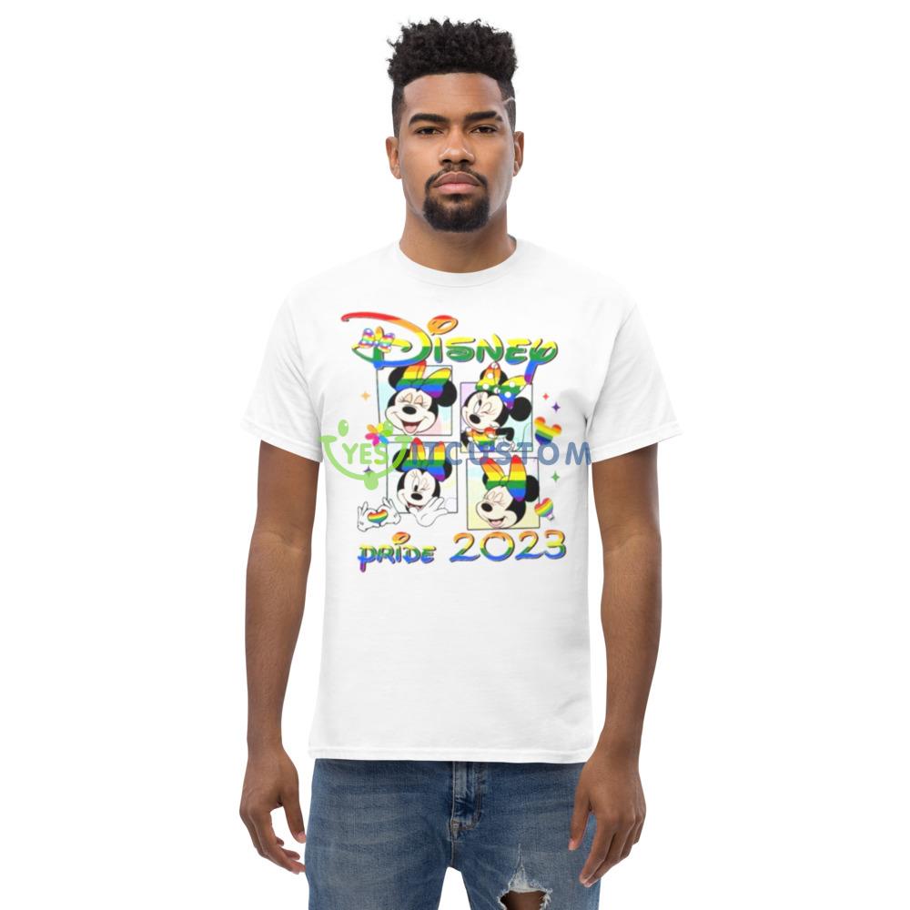 Mickey Minnie Mouse Pride Lgbt Graphics Shirt 5 Mickey Minnie Mouse Pride Lgbt Graphics Shirt - Men’s Classic Tee Gildan 5000