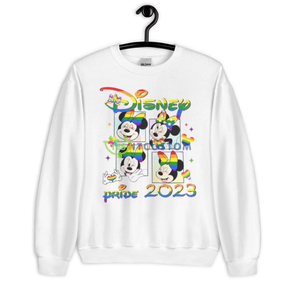Mickey Minnie Mouse Pride Lgbt Graphics Shirt 10 Mickey Minnie Mouse Pride Lgbt Graphics Shirt - 18000 Unisex Heavy Blend Crewneck Sweatshirt