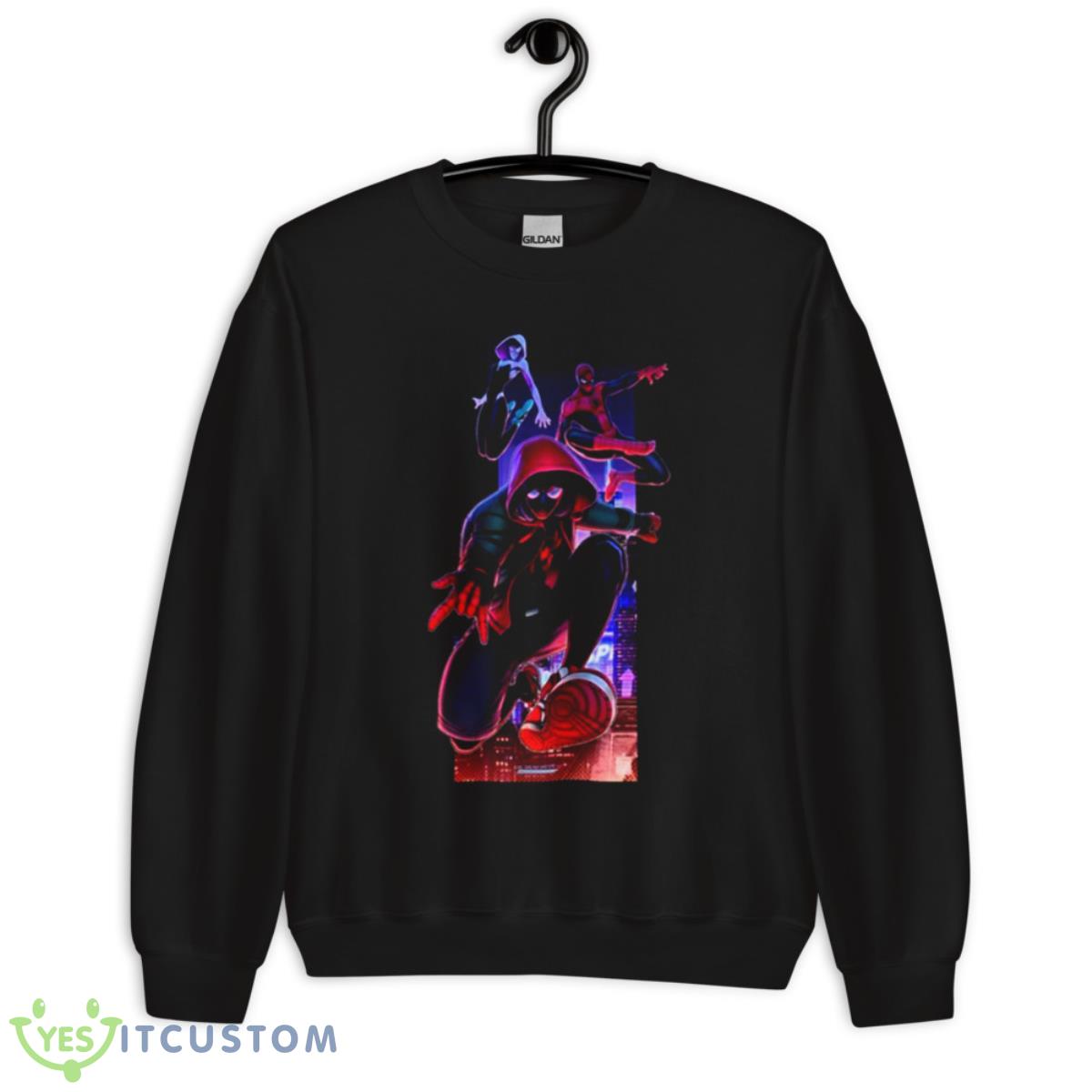Miles Peter And Gwen Graphic Shirt 3 Miles Peter And Gwen Graphic Shirt - Unisex Crewneck Sweatshirt