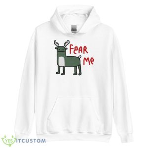 Milwaukee Bucks Spooky Buck Fear Me Shirt - Unisex Heavy Blend Hooded Sweatshirt