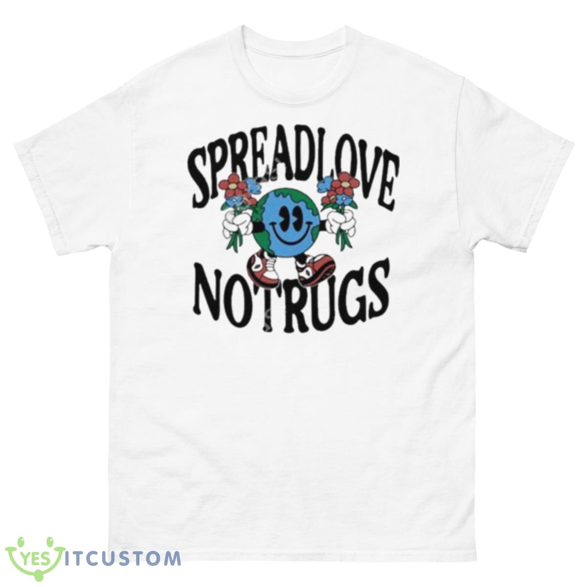 Minted Merch Spread Love Not Rugs Shirt 10 Minted Merch Spread Love Not Rugs Shirt - 500 Men’s Classic Tee Gildan