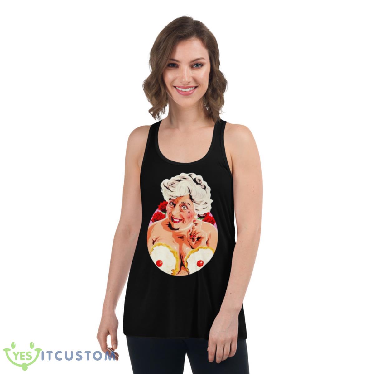 Miriam Funny Shirt 5 Miriam Funny Shirt - Women's Flowy Racerback Tank