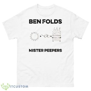 Mister Peepers Ben Folds shirt - 500 Men’s Classic Tee Gildan