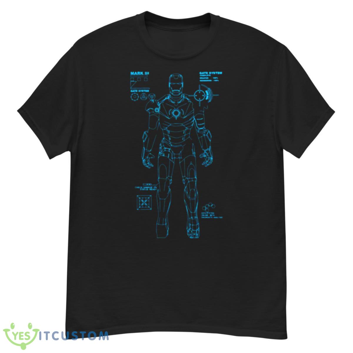 Mk Iii Ironman Blueprint Shirt 12 Mk Iii Ironman Blueprint Shirt - G500 Men’s Classic T-Shirt