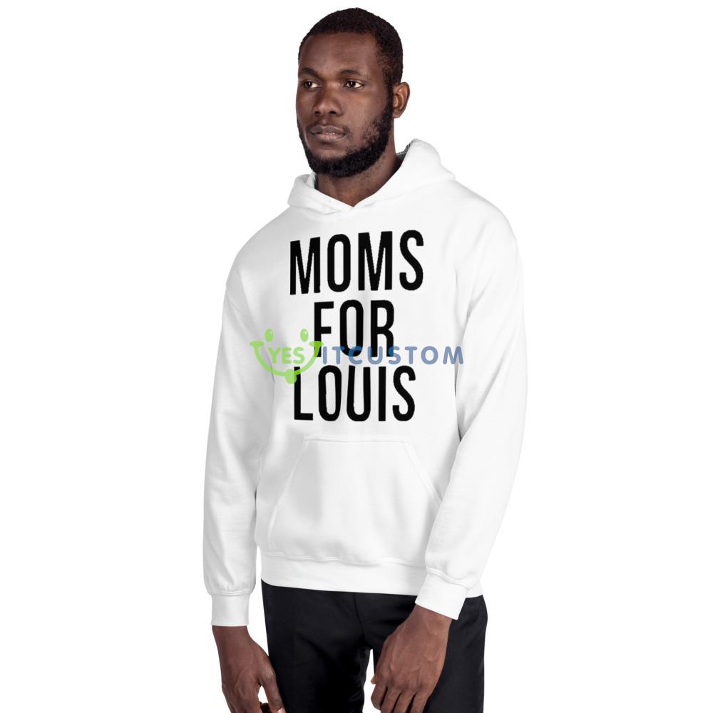 Moms for louis White T Shirt Mockup 2 Moms for louis White T Shirt Mockup - 18500 Unisex Heavy Blend Hooded Sweatshirt