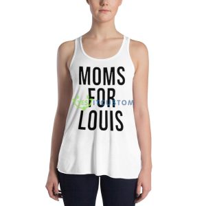 Moms for louis White T Shirt Mockup 9 Moms for louis White T Shirt Mockup - 8800 Women's Flowy Racerback Tank