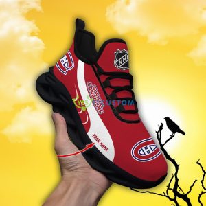 Montreal Canadiens NHL Custom Name Max Soul Shoes - Montreal Canadiens_6