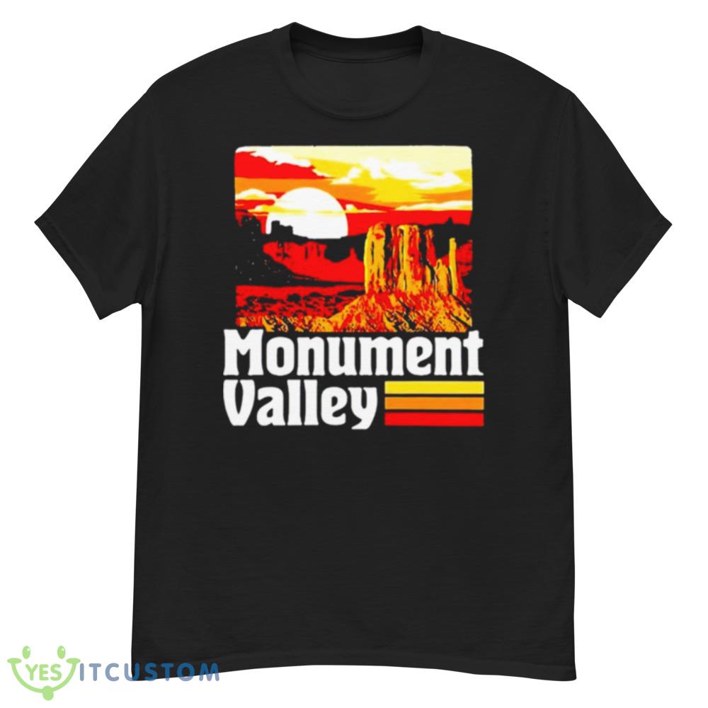 Monument valley Black T Shirt Mockup 5 Monument valley Black T Shirt Mockup - Men’s Classic Tee Gildan 5000