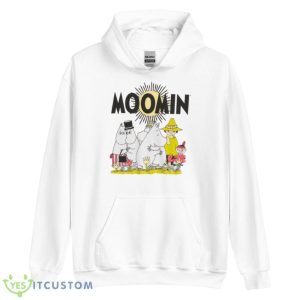 Moomin Sunshine Natural Shirt 7 Moomin Sunshine Natural Shirt - Unisex Heavy Blend Hooded Sweatshirt