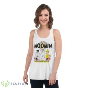 Moomin Sunshine Natural Shirt 8 Moomin Sunshine Natural Shirt - Women's Flowy Racerback Tank