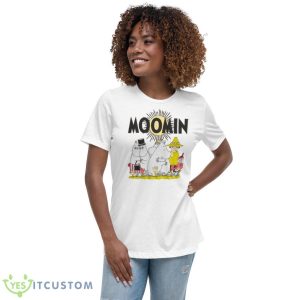 Moomin Sunshine Natural Shirt 9 Moomin Sunshine Natural Shirt - Women's Relaxed Short Sleeve Jersey Tee