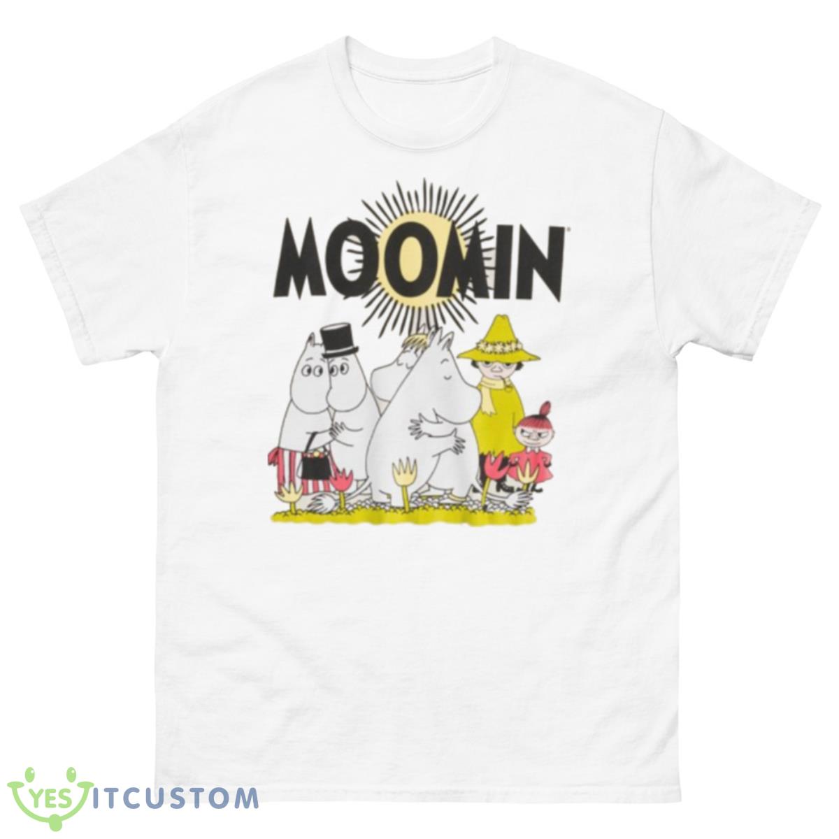 Moomin Sunshine Natural Shirt 10 Moomin Sunshine Natural Shirt - 500 Men’s Classic Tee Gildan