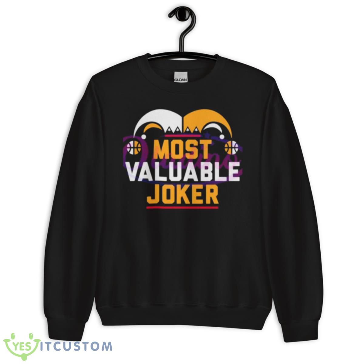 Most Valuable Joker Nikola Jokic Denver Shirt 3 Most Valuable Joker Nikola Jokic Denver Shirt - Unisex Crewneck Sweatshirt