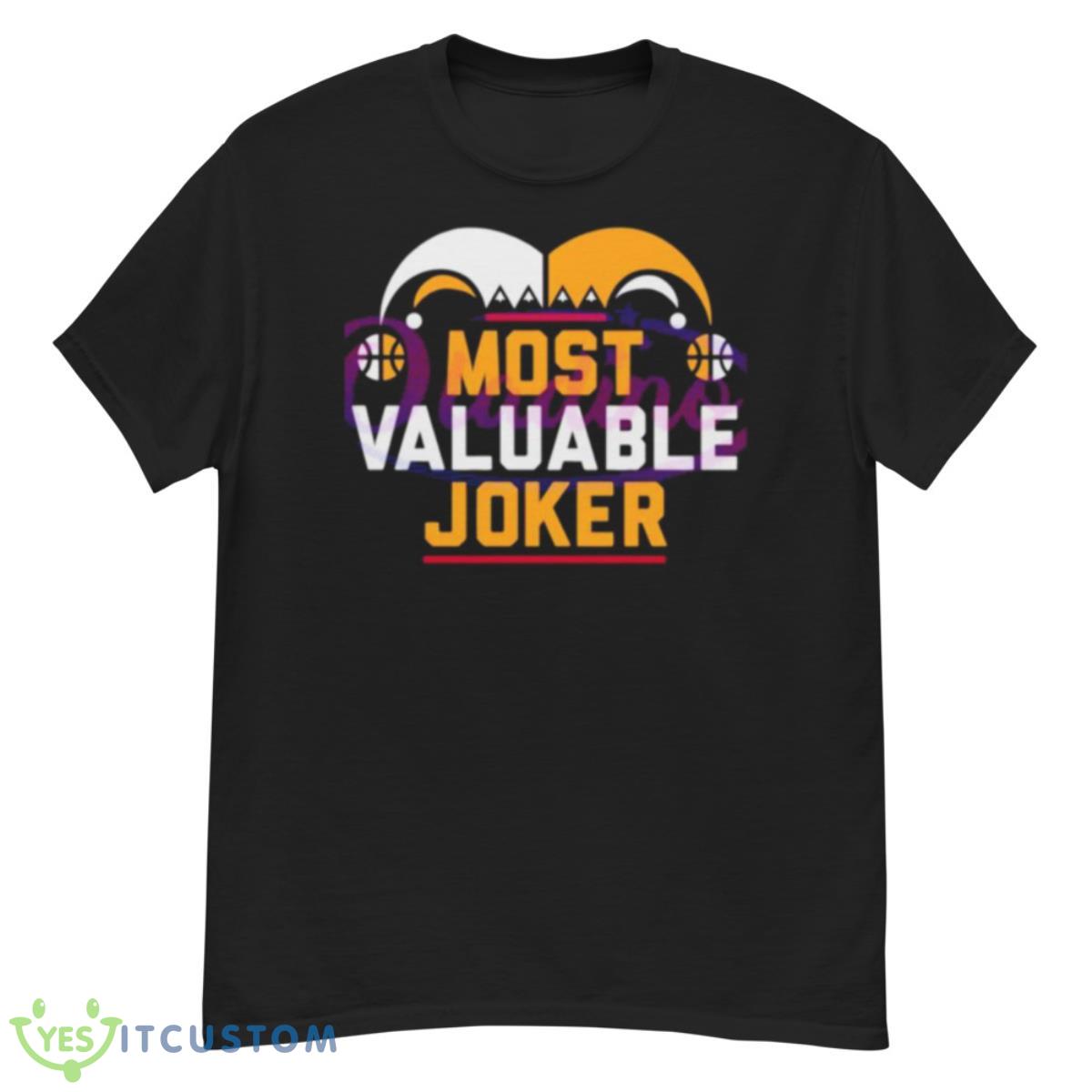 Most Valuable Joker Nikola Jokic Denver Shirt 12 Most Valuable Joker Nikola Jokic Denver Shirt - G500 Men’s Classic T-Shirt