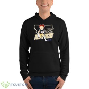 MSU Wide Receiver Zachary Dobson Greene Map Cartoon Shirt 9 MSU Wide Receiver Zachary Dobson Greene Map Cartoon Shirt - Unisex Fleece Pullover Hoodie