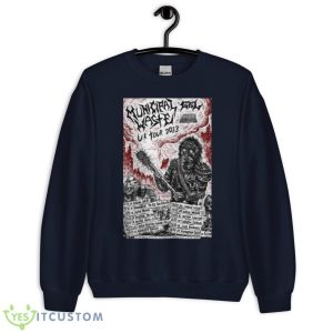 Municipal Waste Announce UK Headline Tour 2023 Shirt 7 Municipal Waste Announce UK Headline Tour 2023 Shirt - Unisex Crewneck Sweatshirt-1
