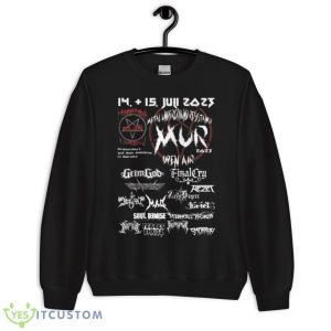 MUR Open Air 2023 Metal Underground Resistance Shirt 8 MUR Open Air 2023 Metal Underground Resistance Shirt - Unisex Crewneck Sweatshirt