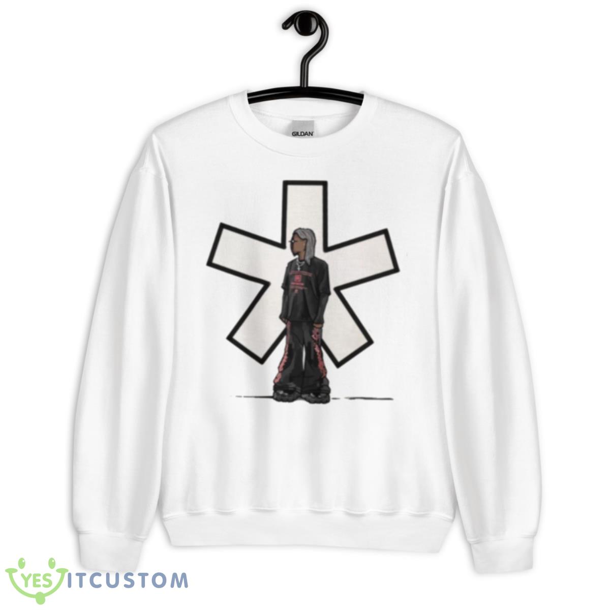 Musician Icon Art Destroy Lonely Shirt 11 Musician Icon Art Destroy Lonely Shirt - Unisex Heavy Blend Crewneck Sweatshirt