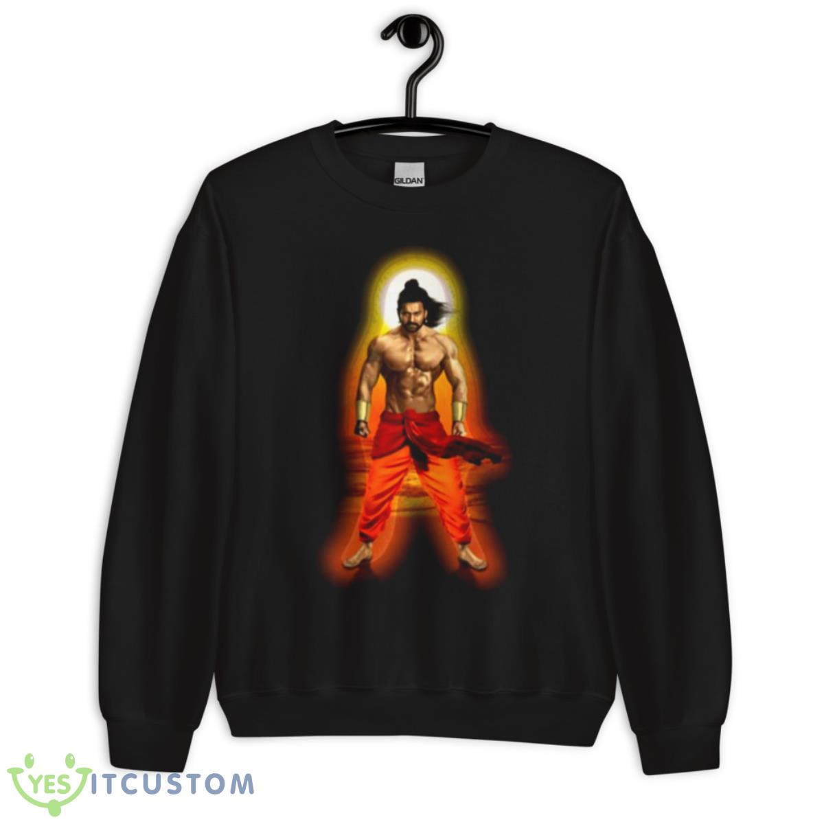 Mythological Action Film Prabhas Adipurush Shirt 3 Mythological Action Film Prabhas Adipurush Shirt - Unisex Crewneck Sweatshirt