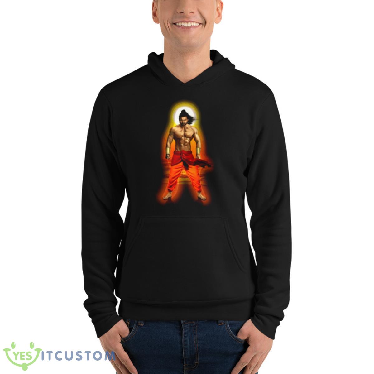 Mythological Action Film Prabhas Adipurush Shirt 4 Mythological Action Film Prabhas Adipurush Shirt - Unisex Fleece Pullover Hoodie