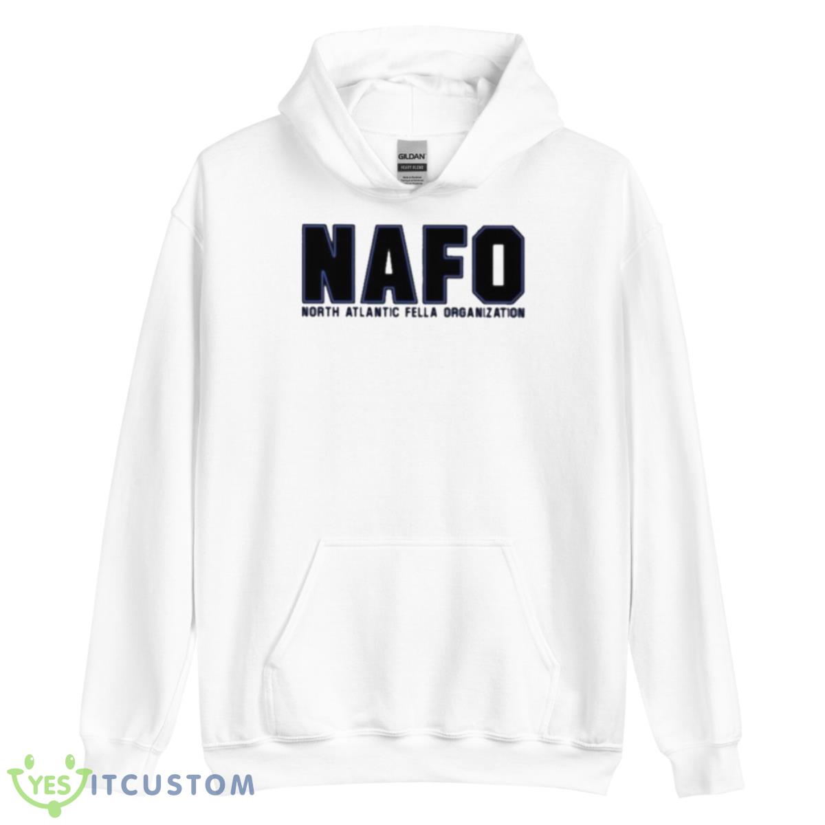 Nafo North Atlantic Fella Organization Shirt 11 Nafo North Atlantic Fella Organization Shirt - Unisex Heavy Blend Hooded Sweatshirt