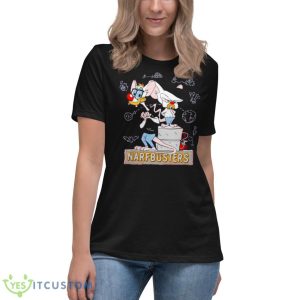 NarfBusters Pinky And The Brain Shirt - Women's Relaxed Short Sleeve Jersey Tee