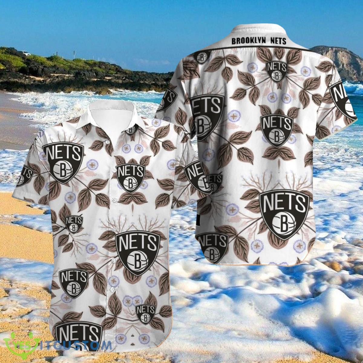 NBA Brooklyn Nets Hawaiian Shirt For Men And Women 2 NBA Brooklyn Nets Hawaiian Shirt For Men And Women Product Photo 1