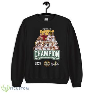 NBA Finals Denver Nuggets Champions Western Conference 2023 Shirt 8 NBA Finals Denver Nuggets Champions Western Conference 2023 Shirt - Unisex Crewneck Sweatshirt