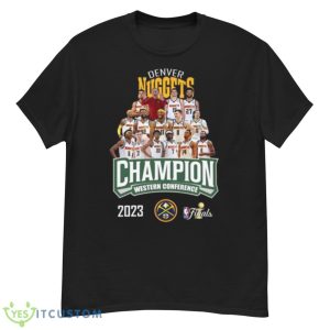 NBA Finals Denver Nuggets Champions Western Conference 2023 Shirt - G500 Men’s Classic T-Shirt