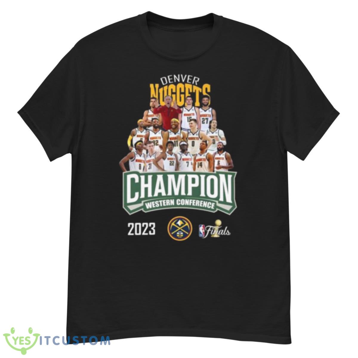 NBA Finals Denver Nuggets Champions Western Conference 2023 Shirt 12 NBA Finals Denver Nuggets Champions Western Conference 2023 Shirt - G500 Men’s Classic T-Shirt