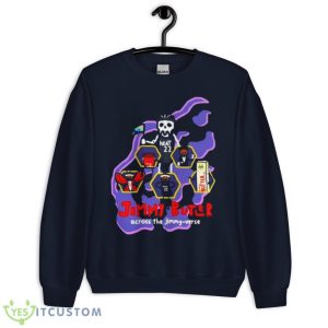 NBA Paint Jimmy Butler Across The Jimmy Verse Shirt - Unisex Crewneck Sweatshirt-1