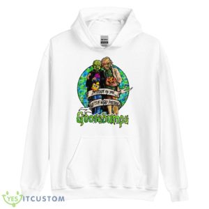 New Design Goosebumps The Haunted Masks shirt 7 New Design Goosebumps The Haunted Masks shirt - Unisex Heavy Blend Hooded Sweatshirt