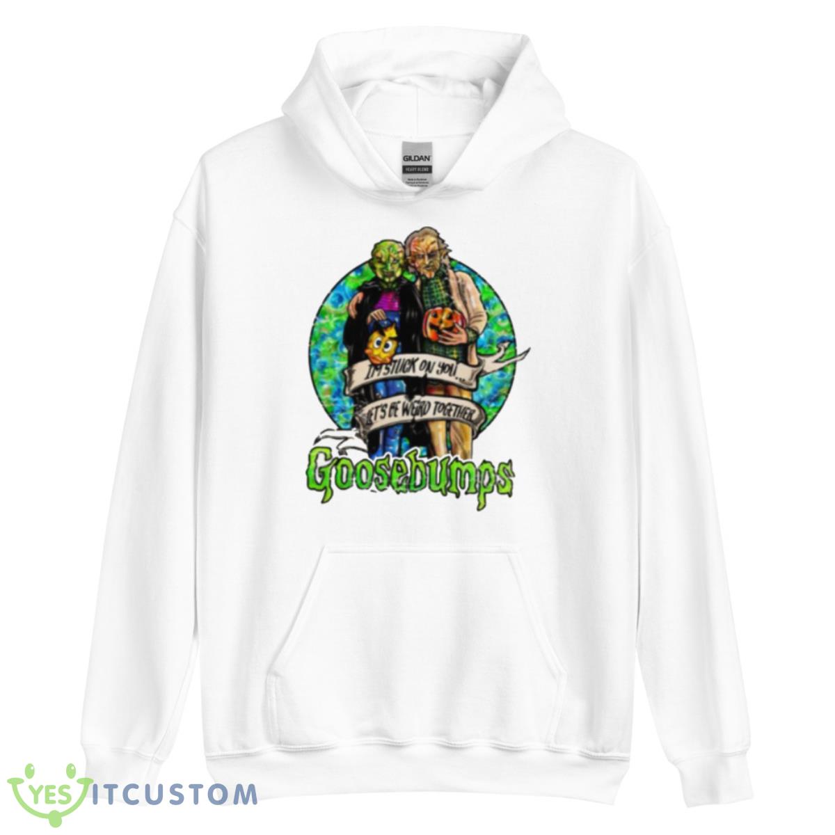 New Design Goosebumps The Haunted Masks shirt 11 New Design Goosebumps The Haunted Masks shirt - Unisex Heavy Blend Hooded Sweatshirt