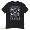New England Patriots Tom Brady And Rob Gronkowski Memories Patriots Thank You For The Memories Signatures 2023 Shirt - G500 Men’s Classic T-Shirt