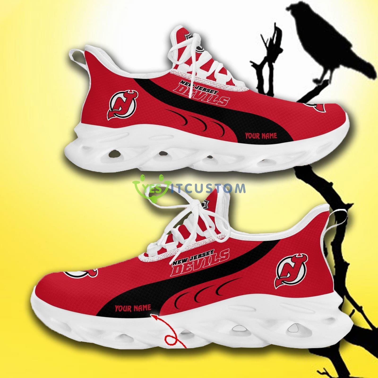 New Jersey Devils NHL Custom Name Max Soul Shoes 2 New Jersey Devils NHL Custom Name Max Soul Shoes - New Jersey Devils_4